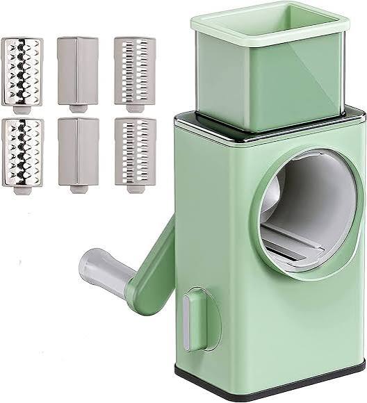 3-in-1 Rotary Vegetable Cutter & Slicer