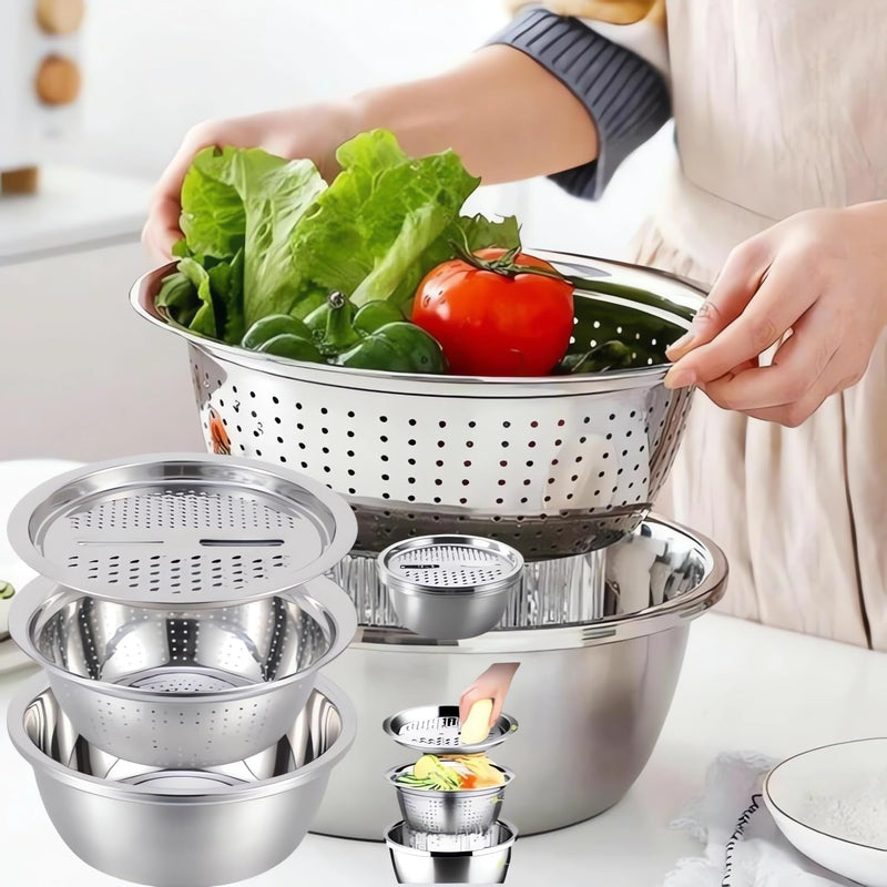 3 pc stainless steel prep set