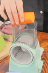 3-in-1 Rotary Vegetable Cutter & Slicer