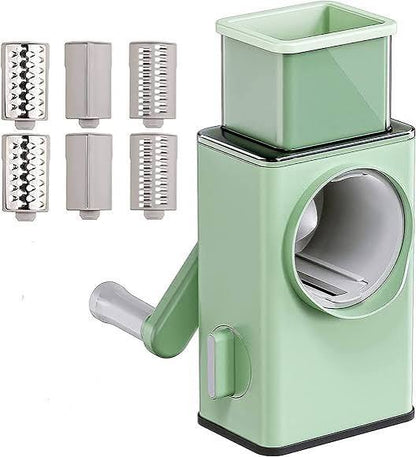 3-in-1 Rotary Vegetable Cutter & Slicer