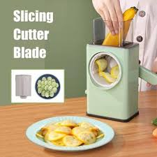 3-in-1 Rotary Vegetable Cutter & Slicer