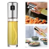 Stainless Steel Oil Spray Bottle – Refillable Cooking Oil Dispenser for kitchen airfryer & BBQ