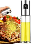 Stainless Steel Oil Spray Bottle – Refillable Cooking Oil Dispenser for kitchen airfryer & BBQ