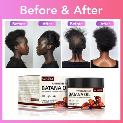 Batana Hair Oil (SAUVASINE) – 100% Scalp-Safe Hair Growth Oil