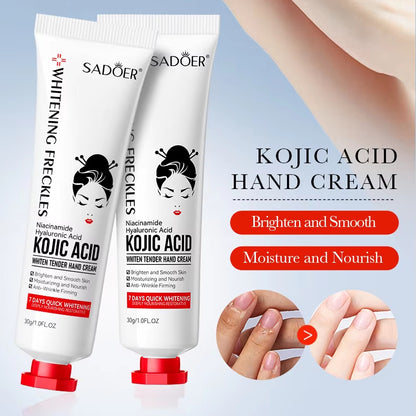 Sadoer – Kojic Acid Hand Cream (30g)